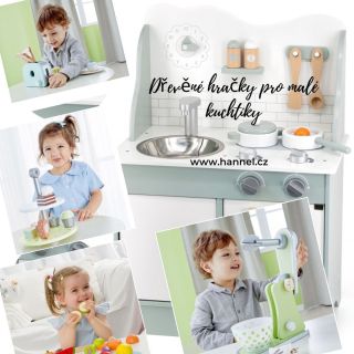 Objevte naši kolekci dřevěných hraček, které napodobují reálné předměty z kuchyně! Vaši malí šéfkuchaři si zamilují hraní...