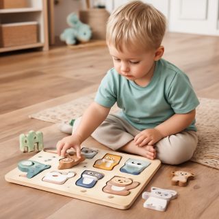 🧩✨ Chvilka soustředění, radosti a objevování! ✨🧩 Dřevěná puzzle jsou nejen krásná na pohled, ale hlavně skvěle podporují...